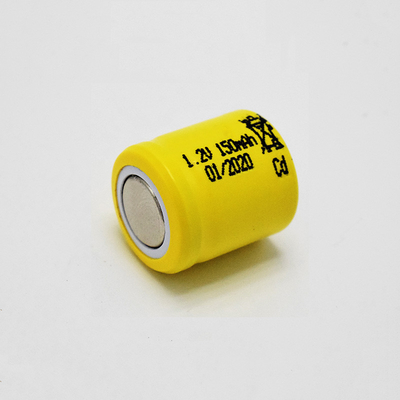 Wieder aufladbare 1,2 Zelle der v-Ni-CD-Batterie-Notbeleuchtungs-150mAh