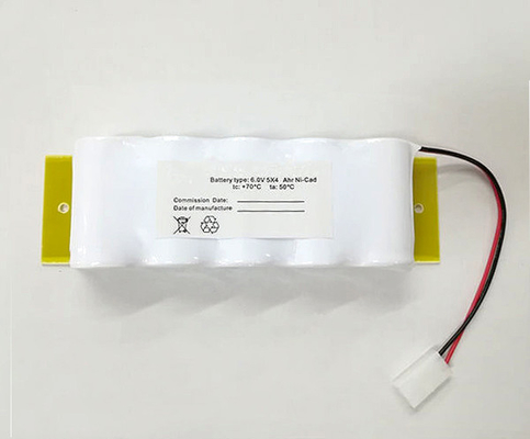 Nebeneinander 6,0 Ni-CD des v-Batterie-Satz-D4000mAh mit Rückwand