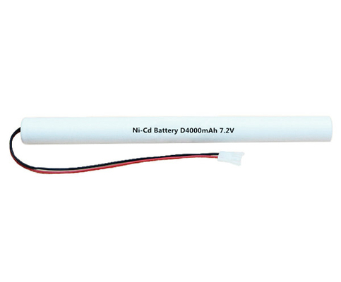Fluchtweg-Licht-Batterien Rechargable NiCd 7,2 V D4000mAh