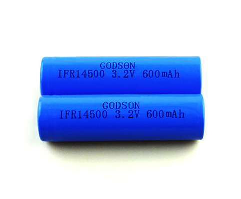 Cm-Lebenslauf, der Einzelzelle 12V LiFePO4 Batterie-IFR14500 Regarchable 3,2 V 600mAh auflädt