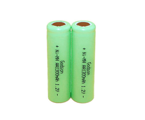 1.2V 0.1C Batterie Ni MH der Fluchtweg-Zeichen-Batterie-AA 1300mAh