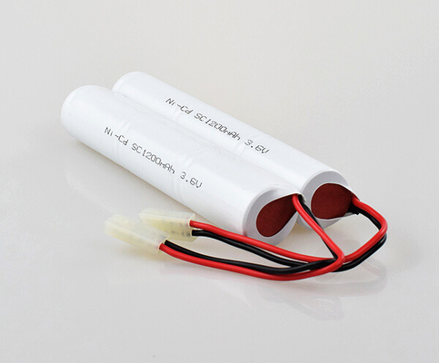 Batterie-Stock-Satz Fluchtweg-Zeichen Sc 1200mAh NiCd 3,6 V