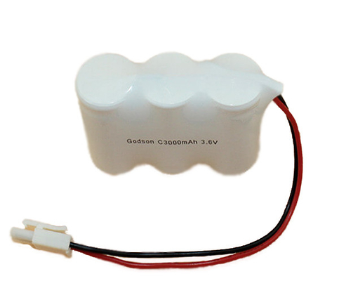 Wieder aufladbare 3,6 NiCd-Batterie-Satz-Nickel-Cadmiumbatterien C3000mAh