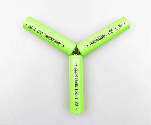 AAA 800mAh 1.2V Batterie-Zelle Ni Mh für Notbeleuchtungen