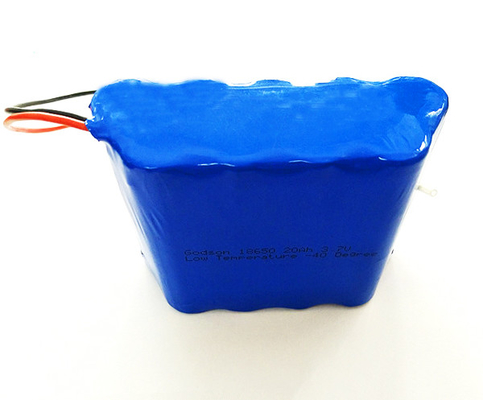 Lithium-Zellniedrige Temperatur-Batterie ICR18650 20Ah der Notbeleuchtungs-3,7 V