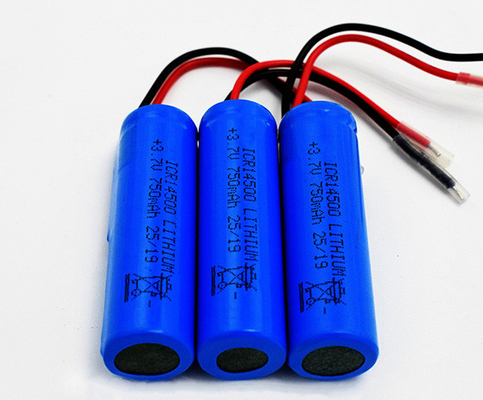 Lithium-Batterie-geruchlose 3,7 Spannung der Notbeleuchtungs-750mAh ICR14500