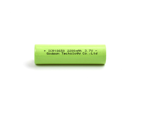 wieder aufladbares des Lithium-2200mAh Lithium-Ion Eisen-der Batterie-ICR18650 3.7V