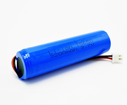 3200 MAh Emergency Light Lithium Battery PVC-Jacke ICR18650 3.70V