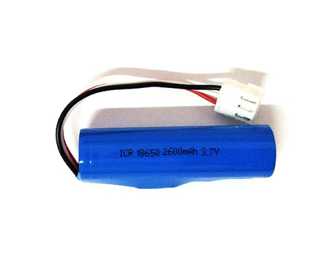 Zelle des Lithium-Eisen-2600mAh des Akku-3.7V ICR18650