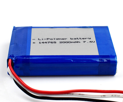 Lithium-Polymer-Batterie 144765 2000mAh 7.4V für Notbeleuchtung