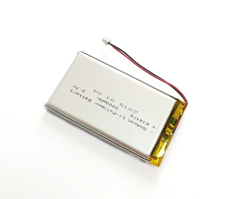 Polymer-Batterie 614170 2000mAh des Lithium-18V für Notbeleuchtung