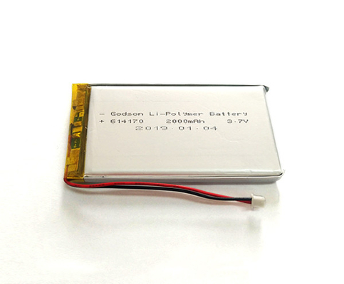 Polymer-Batterie 614170 2000mAh des Lithium-18V für Notbeleuchtung