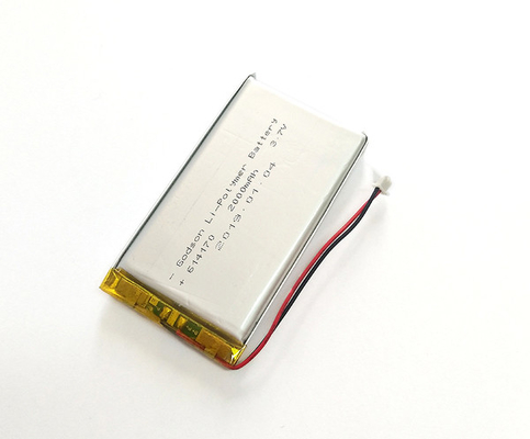 Polymer-Batterie 614170 2000mAh des Lithium-18V für Notbeleuchtung