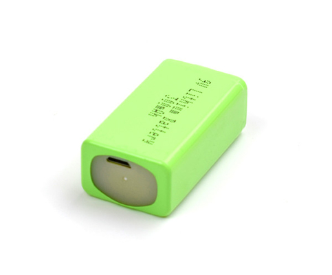 USB schloss Batterie-Lithium-wieder aufladbaren Energie-Satz 9V 300mAh ein