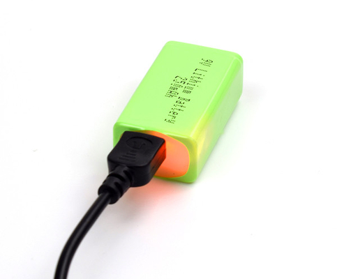 Lithium-Batterie-niedrige Temperatur der Notbeleuchtungs-9V 250mAh mit USB