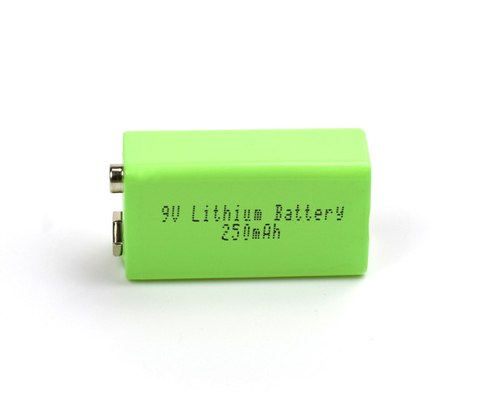 Lithium-Batterie-niedrige Temperatur der Notbeleuchtungs-9V 250mAh mit USB