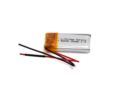 Polymer-Batterie 502030 250mAh des Lithium-3.7Volt für Notbeleuchtung