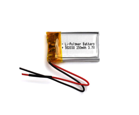 Polymer-Batterie 502030 250mAh des Lithium-3.7Volt für Notbeleuchtung