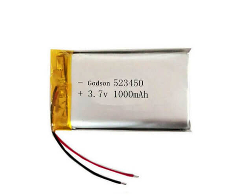 Lithium-Ion Battery Emergency Lights 3,7 des Polymer-1000mAh Volt 523450 wieder aufladbar