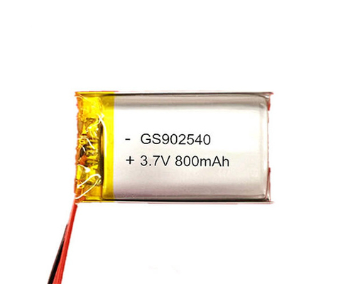 Lithium-Polymer-Batterie 902540 800mAh 3.7V beantragen Beleuchtung