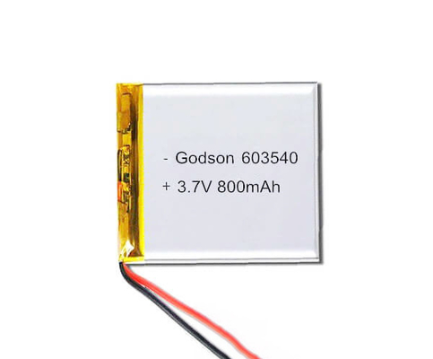 603540 Lithium-Batterie 16g des Lithium-Polymers 3,7 v 800mAh mit stabiler Leistung