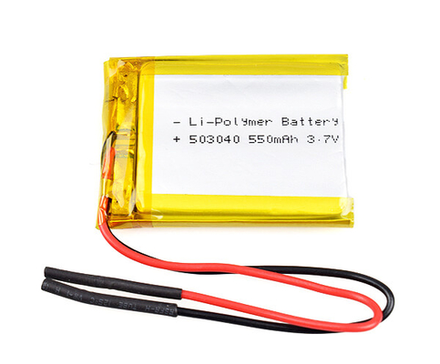 12.5g Lithium Ion Battery 3,7 Geräte V 550mAh Li Polymer Cell For Mobile