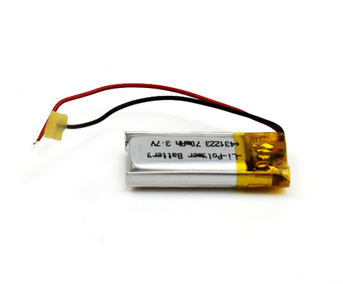 Zelle Ion Battery Emergency Lights 70mAh 3.7V des Lithium-5g 431223