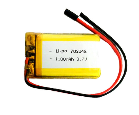 703048 Lithium Ion Battery Emergency Light 1100mAh 3,7 V 33g