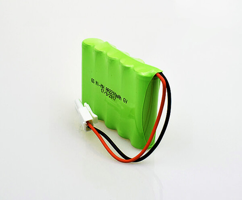 Hohe Temperatur der NiMH-Fluchtweg-Zeichen-Batterie-AA 2200mAh 6V