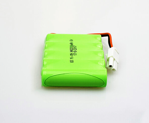 Hohe Temperatur der NiMH-Fluchtweg-Zeichen-Batterie-AA 2200mAh 6V