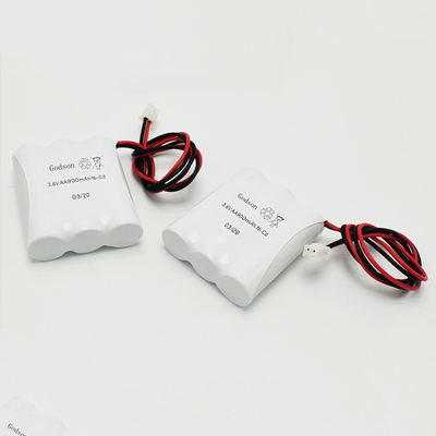 Fluchtweg-Zeichen-Batterie-Ersatz NiCd PVC-Jacke AA900mAh 3.6V