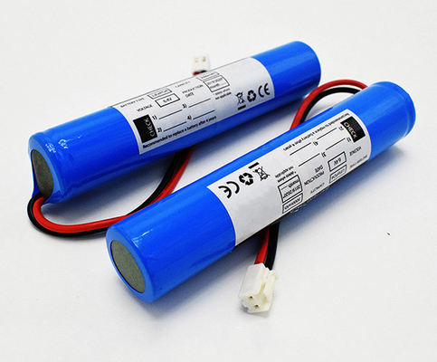 Fluchtweg-Licht-Batterien des Lithium-Lifepo4 18650 6.4V 3000mAh