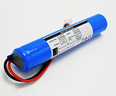 Fluchtweg-Licht-Batterien des Lithium-Lifepo4 18650 6.4V 3000mAh
