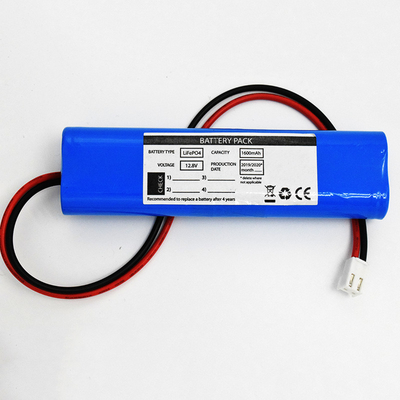 Notausgang-Licht-Batterien des Lithium-Lifepo4 18650 12.8V 1600mAh