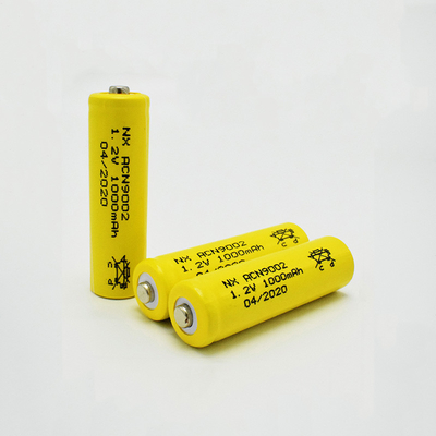 Wieder aufladbare 1,2 v-Ni-CD-Batterie erwartete das Leben 5 Jahre AA1000mAh-Stock-Art-