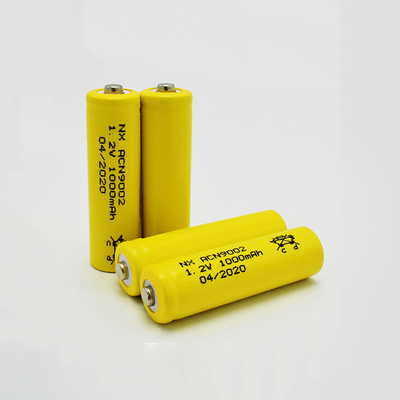 Wieder aufladbare 1,2 v-Ni-CD-Batterie erwartete das Leben 5 Jahre AA1000mAh-Stock-Art-