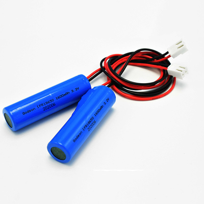 IFR18650 3.2V Lithium der Fluchtweg-Zeichen-Batterie-1600mAh Lifepo4