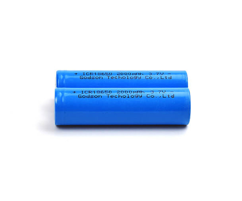 Wieder aufladbare Lithium-Batterie ICR18650 3,7 V 2000mAh geruchlos