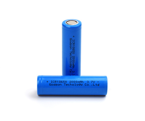 Wieder aufladbare Lithium-Batterie ICR18650 3,7 V 2000mAh geruchlos