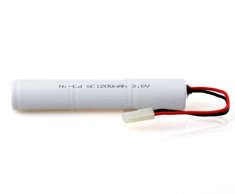 SC1200mAh 3,6 Volt NiCd-Batterie-Nickel-Cadmiumzellstock-Satz