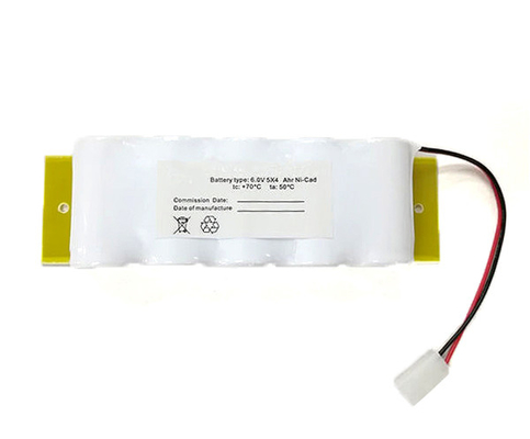 Notleuchte-Ausgangs-Licht-Batterie-Satz NiCd D4000mAh 6V