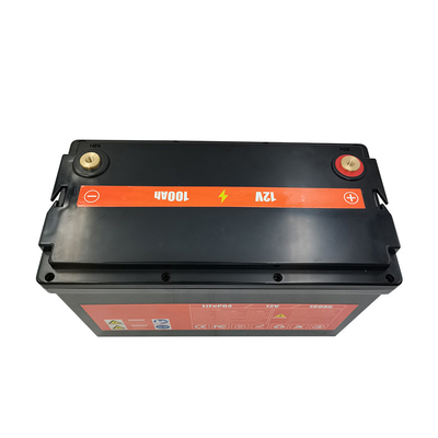 100Ah 12V LiFePO4 Wiederaufladbare Batterie 1800W Golfkarrenbatterie Lithiumbatterie