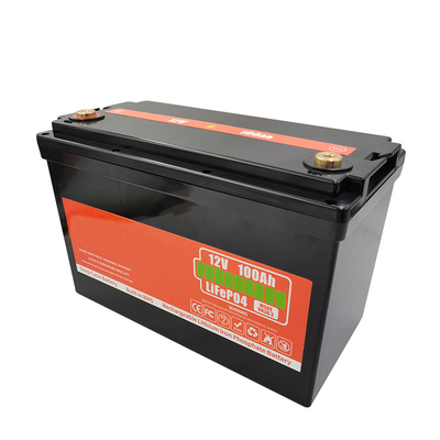 100Ah 12V LiFePO4 Wiederaufladbare Batterie 1800W Golfkarrenbatterie Lithiumbatterie