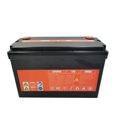 100Ah 12V LiFePO4 Wiederaufladbare Batterie 1800W Golfkarrenbatterie Lithiumbatterie