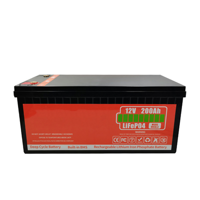 Umweltschonender Tiefkreislauf 12V LiFePO4 Batterie 50Ah 200Ah Niedrige Selbstentladung
