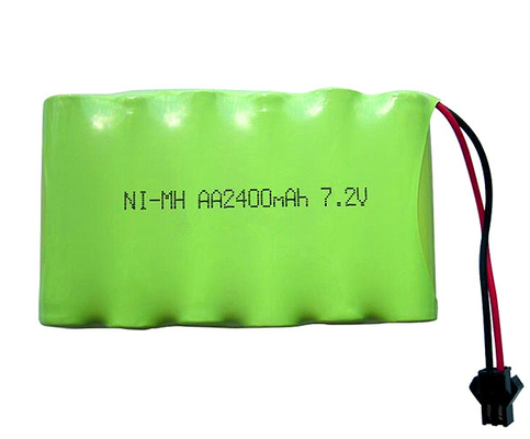 4-jährige Batterie AA 2400mAh 7,2 V NiMh für Notbeleuchtung